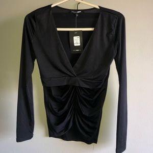 Black 2 Piece Skirt Set